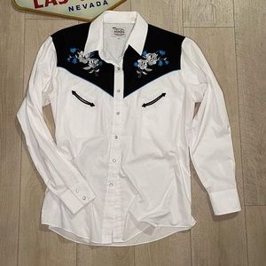 Vintage pearl snap shirt